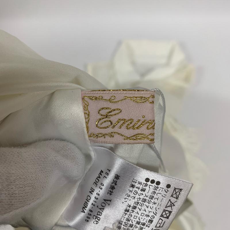 エミリアウィズ Emiria wiz ワンピース ひざ丈スカート M 無地 X 白 / ホワイト / レディース USED 古着 中古 10014035