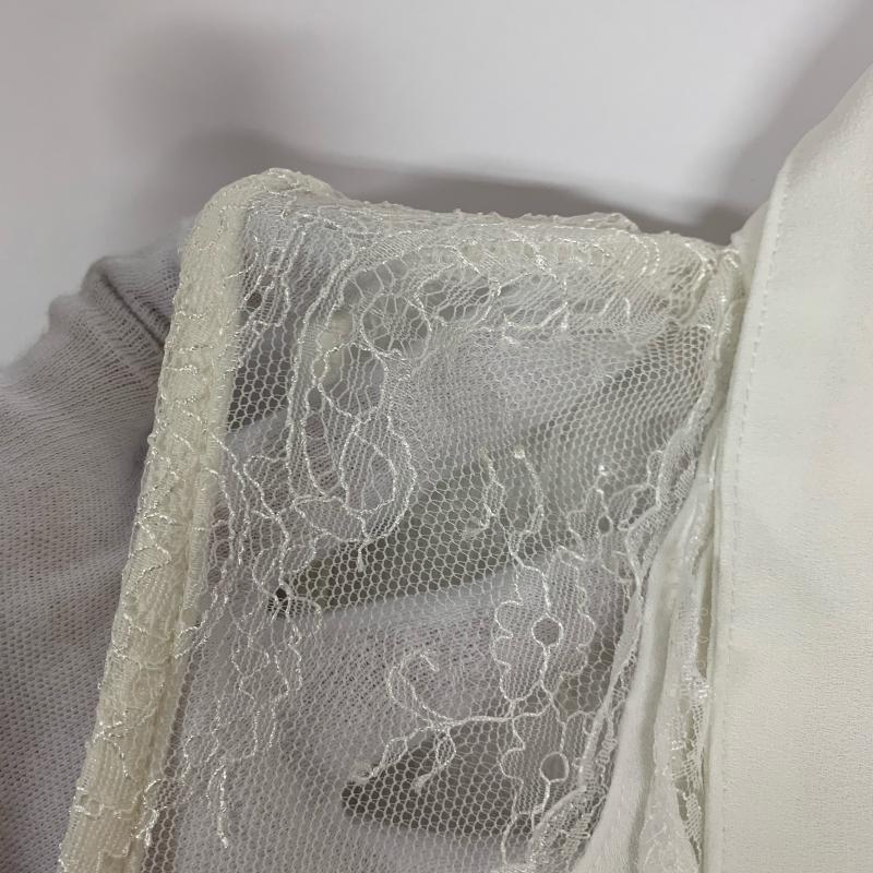 エミリアウィズ Emiria wiz ワンピース ひざ丈スカート M 無地 X 白 / ホワイト / レディース USED 古着 中古 10014035