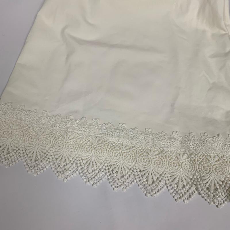 エミリアウィズ Emiria wiz ワンピース ひざ丈スカート M 無地 X 白 / ホワイト / レディース USED 古着 中古 10014035