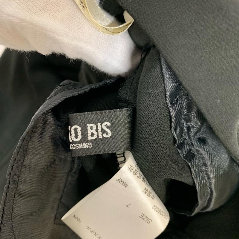 ヒロコビス HIROKOBIS パンツ スラックス 7 無地 黒 / ブラック / レディース USED 古着 中古 10014047