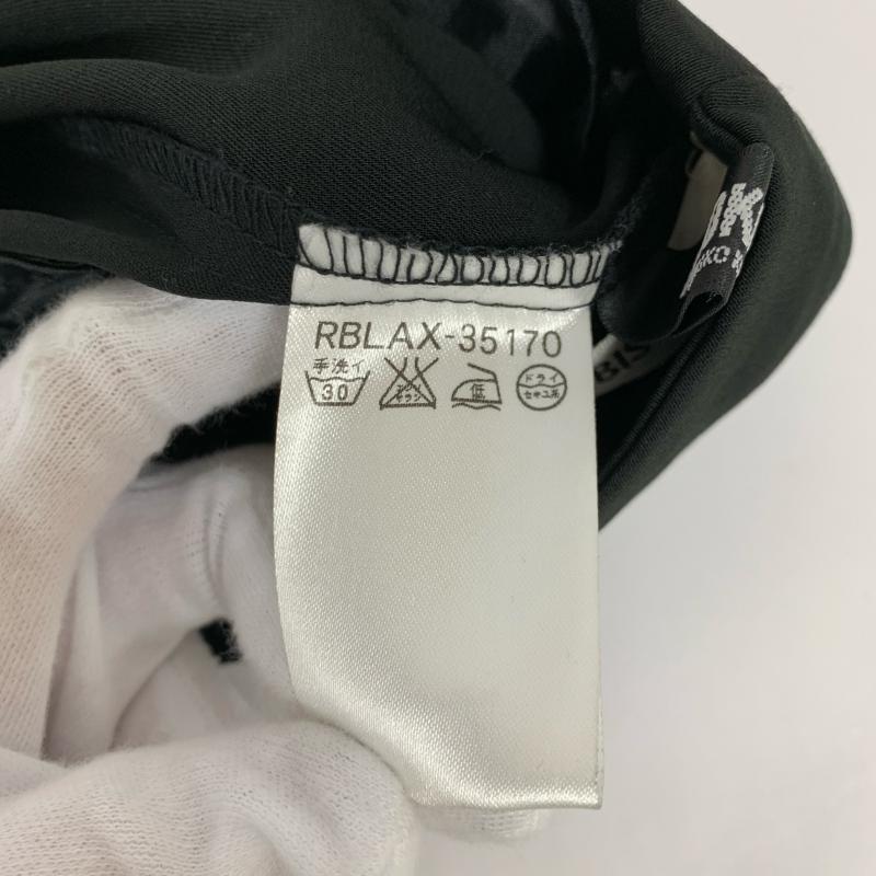 ヒロコビス HIROKOBIS パンツ スラックス 7 無地 黒 / ブラック / レディース USED 古着 中古 10014047