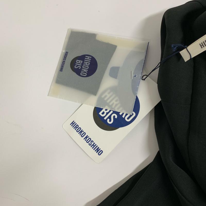 ヒロコビス HIROKOBIS パンツ スラックス 7 無地 黒 / ブラック / レディース USED 古着 中古 10014047