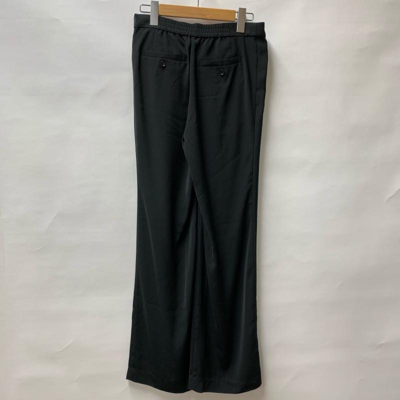 ヒロコビス HIROKOBIS パンツ スラックス 7 無地 黒 / ブラック / レディース USED 古着 中古 10014047