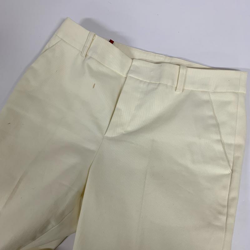 アマカ AMACA パンツ スラックス 36 無地 白 / ホワイト / レディース USED 古着 中古 10014050