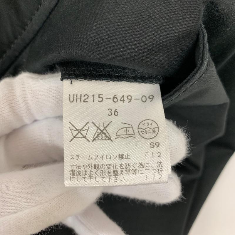 アマカ AMACA パンツ スラックス 36 無地 黒 / ブラック / レディース USED 古着 中古 10014051