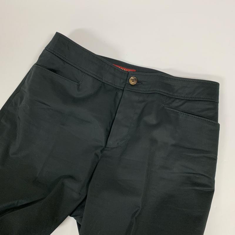 アマカ AMACA パンツ スラックス 36 無地 黒 / ブラック / レディース USED 古着 中古 10014051
