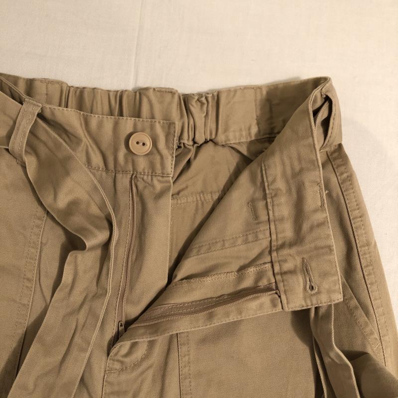 ジーナシス JEANASIS パンツ チノパン FREE 無地 ベージュ / ベージュ / レディース USED 古着 中古 10014061