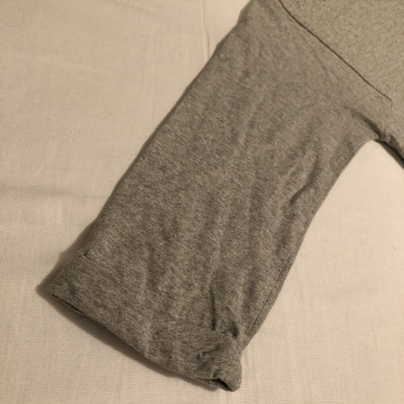 ジーナシス JEANASIS カットソー 七分袖 FREE 無地 灰 / グレー / レディース USED 古着 中古 10014074