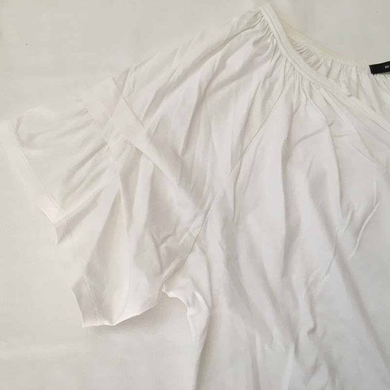 ローズバッド ROSE BUD カットソー 半袖 FREE 無地 白 / ホワイト / レディース USED 古着 中古 10014104