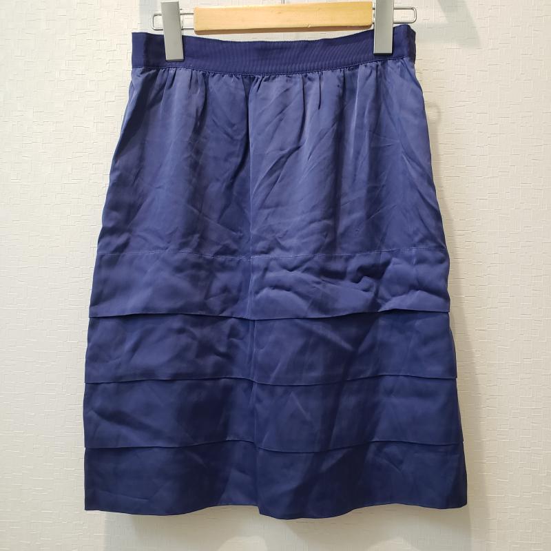 ボールジィ BALLSEY スカート ひざ丈スカート 36 無地 紫 / パープル / レディース USED 古着 中古 10014129