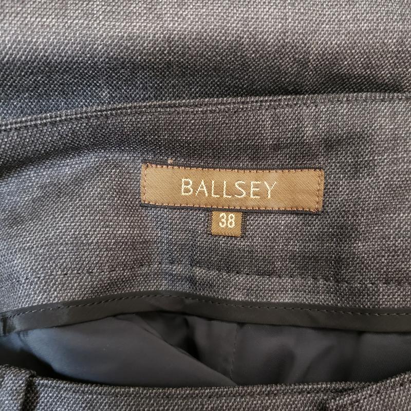 ボールジィ BALLSEY パンツ ショートパンツ 38 無地 灰 / グレー / レディース USED 古着 中古 10014138