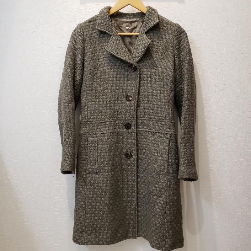 デ・プレ DES PRES コート コート一般 1 無地 灰 / グレー / レディース USED 古着 中古 10014144