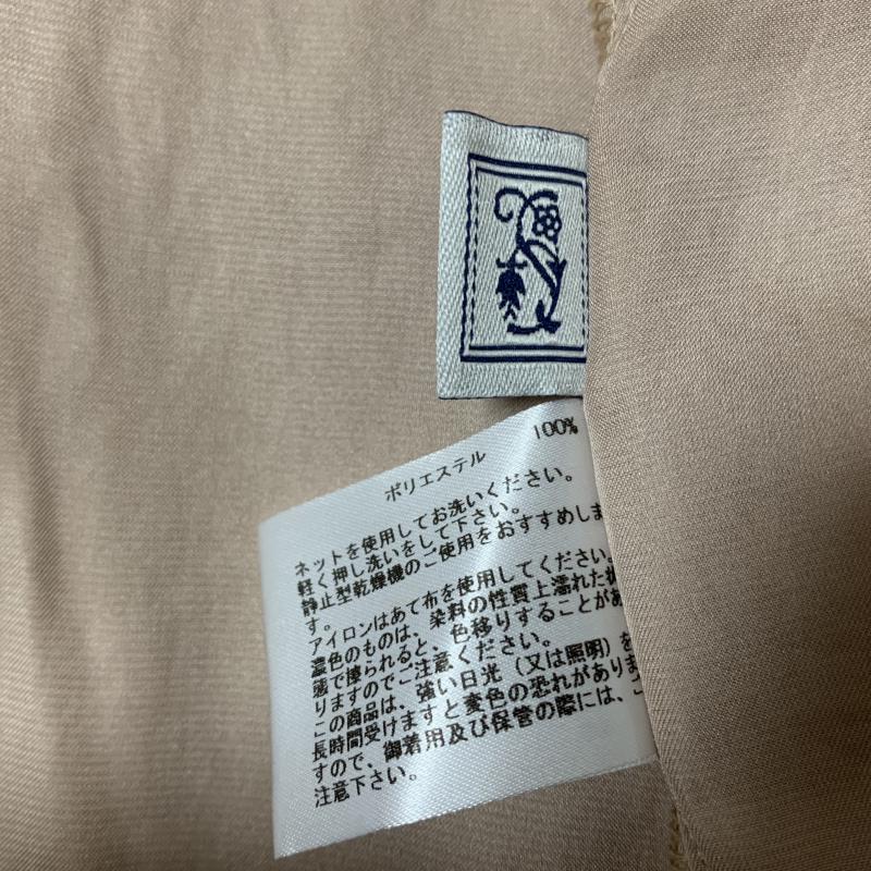 シードレイク Seadrake カットソー 長袖 38 無地 ベージュ / ベージュ / レディース USED 古着 中古 10014214