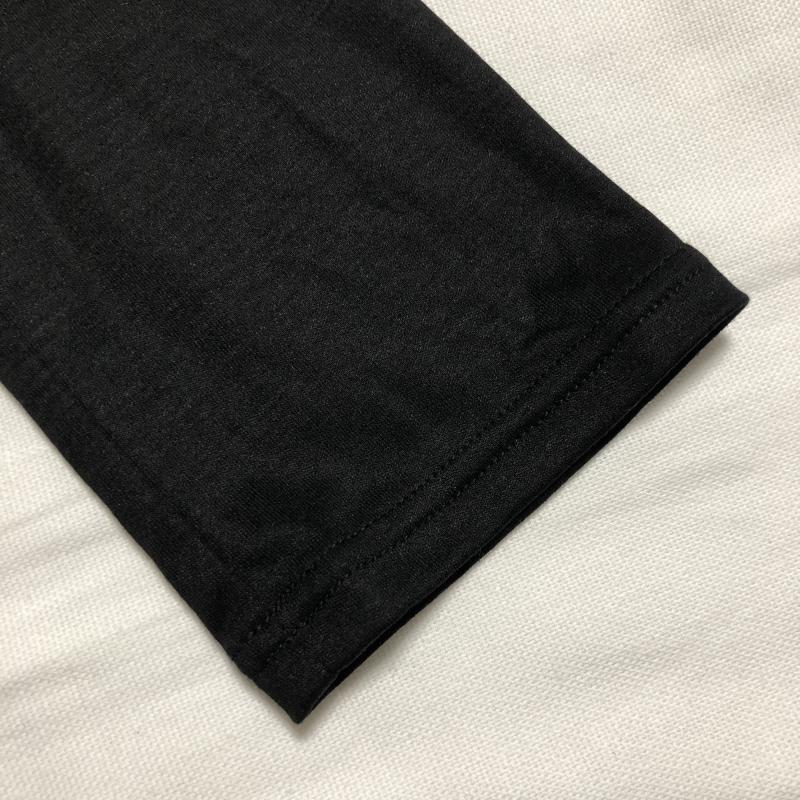 ボッシュ BOSCH カットソー 七分袖 38 無地 X ワンポイント 黒 / ブラック / レディース USED 古着 中古 10014262