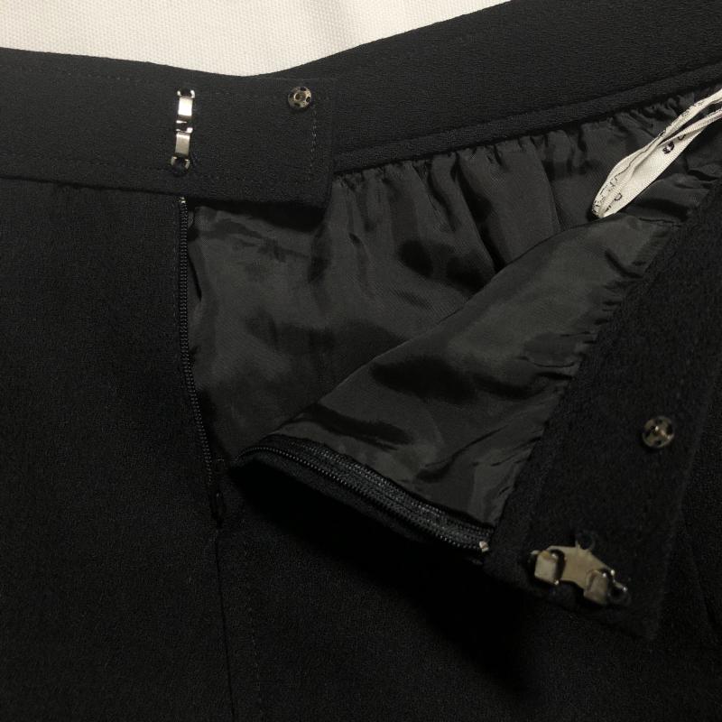 ウンガロ UNGARO スカート ひざ丈スカート 無地 黒 / ブラック / レディース USED 古着 中古 10014271