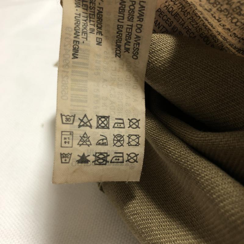 ザラベーシック ZARA BASIC スカート ひざ丈スカート XS 総柄 X ヒョウ柄・レオパード柄 黒 / ブラック / X 茶 / ブラウン / レディース USED 古着 中古 10014286