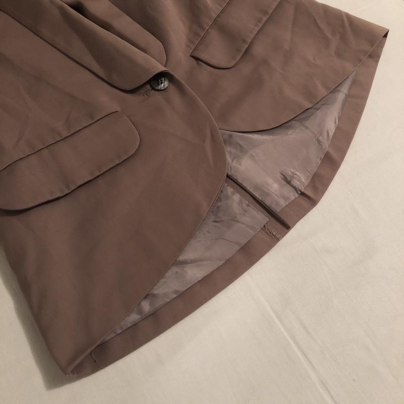 ローフ loaf ジャケット、上着 ジャケット、ブレザー 1 無地 ベージュ / ベージュ / レディース USED 古着 中古 10014325