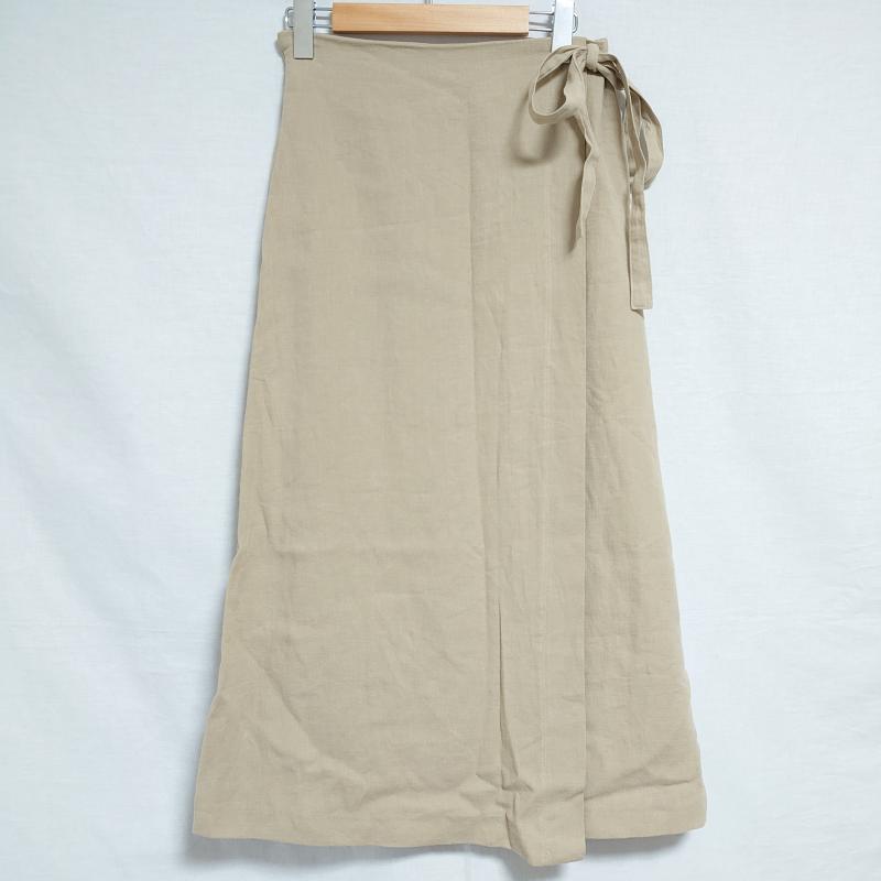 スタイルミキサー STYLEMIXER スカート ロングスカート FREE 無地 茶 / ブラウン / レディース USED 古着 中古 10014454