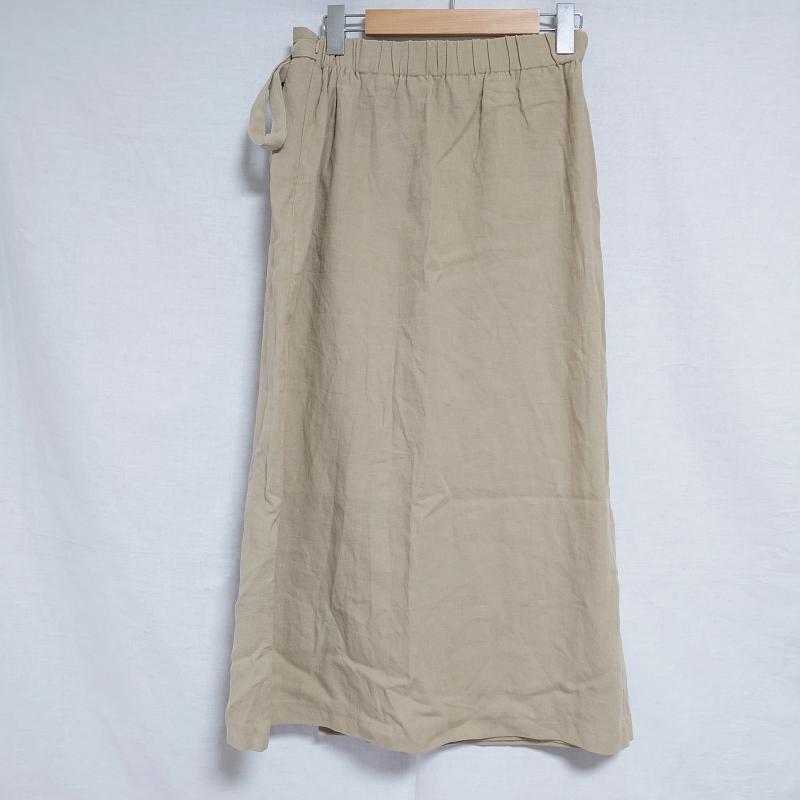 スタイルミキサー STYLEMIXER スカート ロングスカート FREE 無地 茶 / ブラウン / レディース USED 古着 中古 10014454