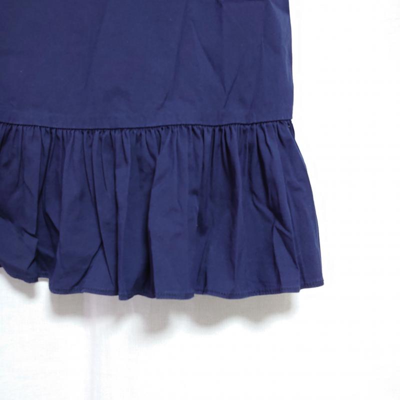 ザラベーシック ZARA BASIC トップス トップス ノースリーブプルオーバーブラウス M 無地 紺 / ネイビー / レディース USED 古着 中古 10014472