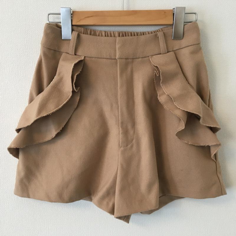 ヘザー Heather パンツ ショートパンツ S 無地 ベージュ / ベージュ / レディース USED 古着 中古 10014538