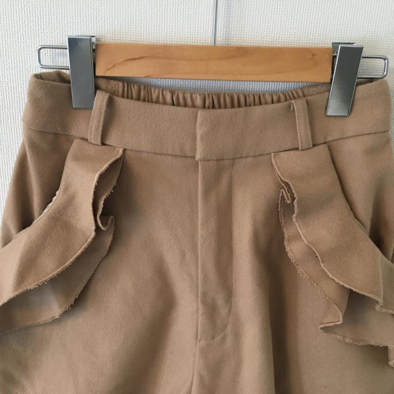 ヘザー Heather パンツ ショートパンツ S 無地 ベージュ / ベージュ / レディース USED 古着 中古 10014538