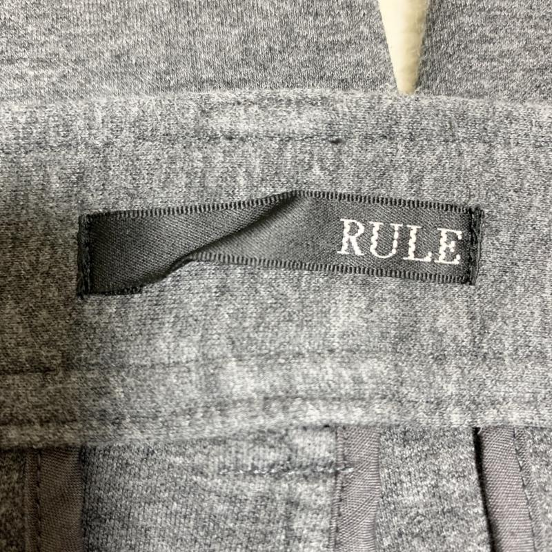 ルール RULe パンツ スラックス 無地 X ストライプ 灰 / グレー / X 青 / ブルー / X 赤 / レッド / レディース USED 古着 中古 10014581