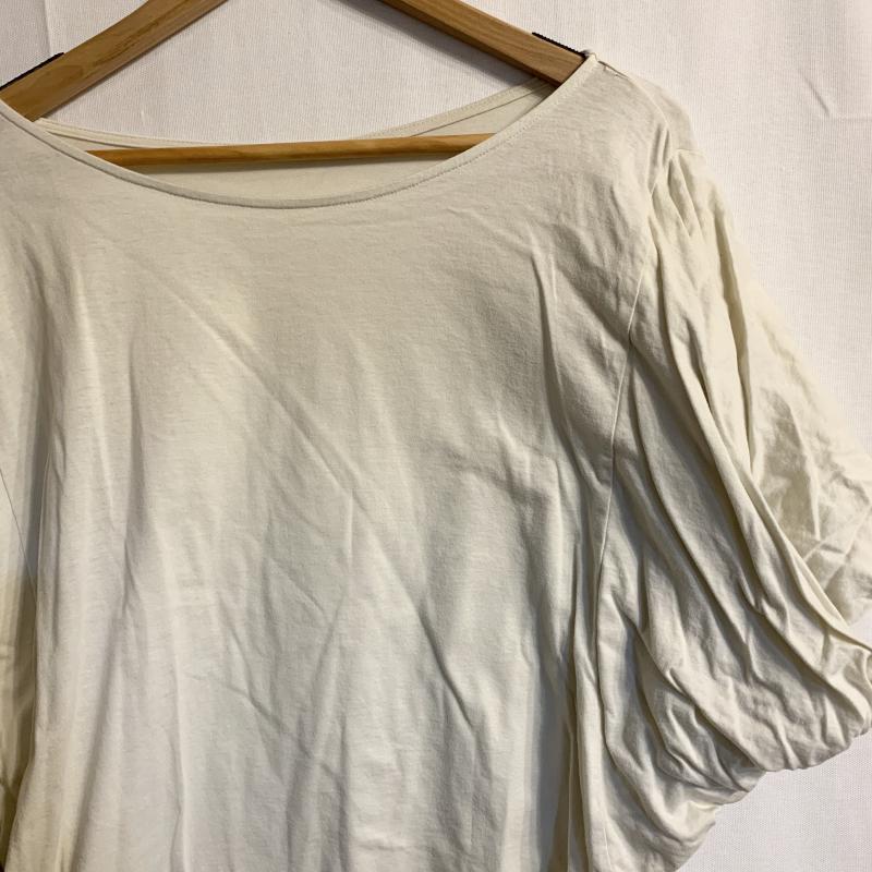アナナス anana カットソー 半袖 40 無地 白 / ホワイト / レディース USED 古着 中古 10014591