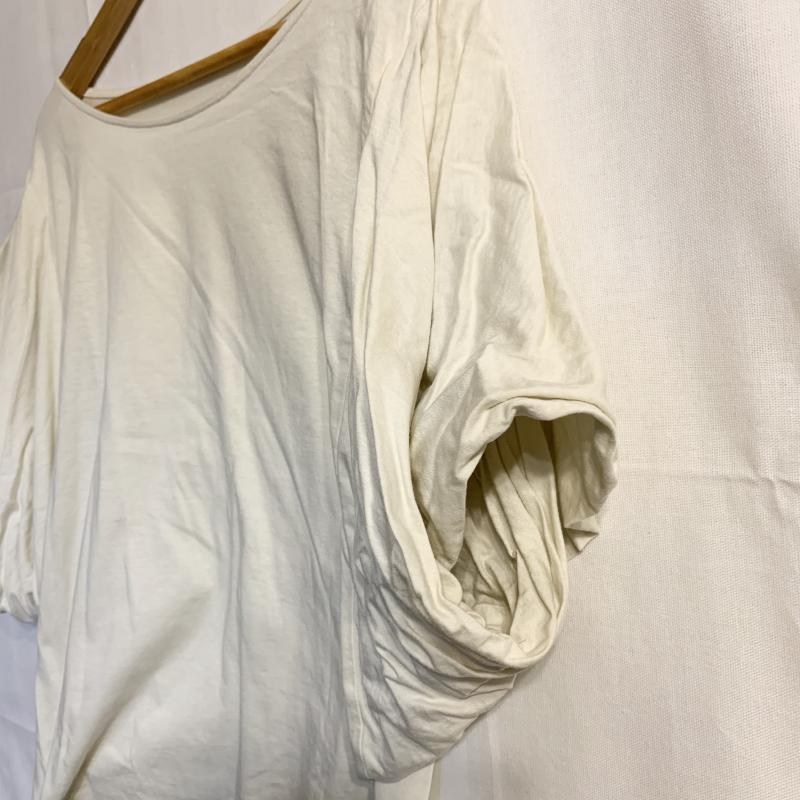 アナナス anana カットソー 半袖 40 無地 白 / ホワイト / レディース USED 古着 中古 10014591
