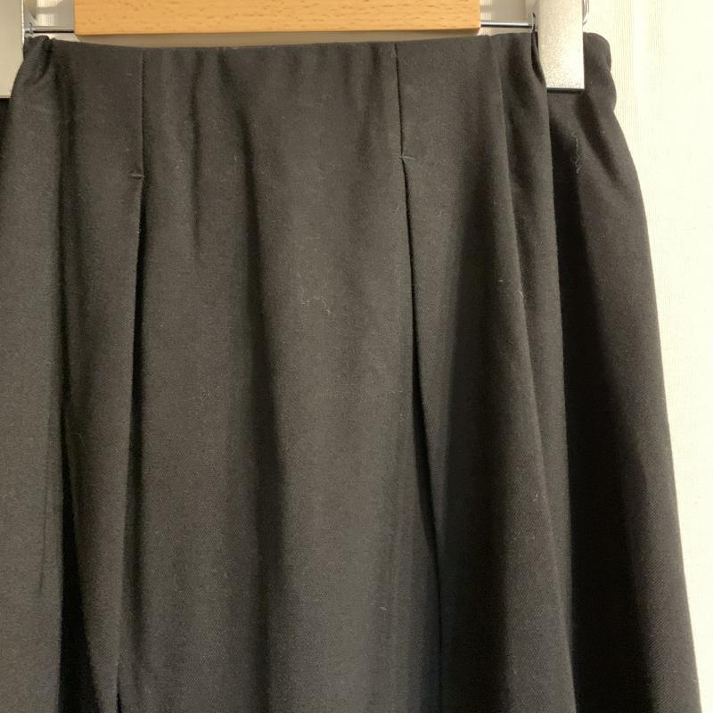 エンネア Ennea スカート ひざ丈スカート 36 無地 黒 / ブラック / レディース USED 古着 中古 10014596