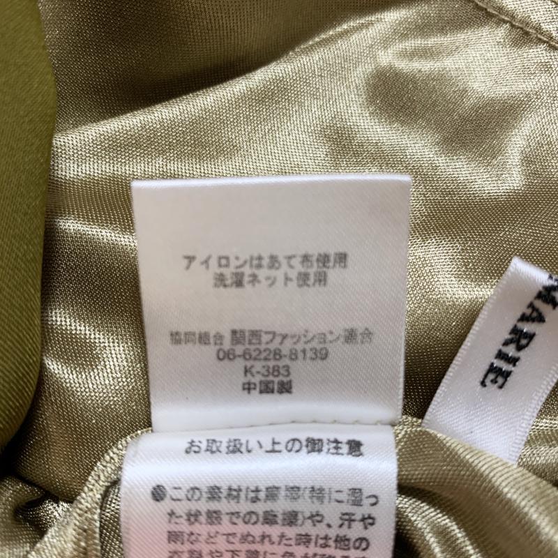 ドナマリー DONA MARIE スカート ひざ丈スカート 無地 カーキ / カーキ / レディース USED 古着 中古 10014600