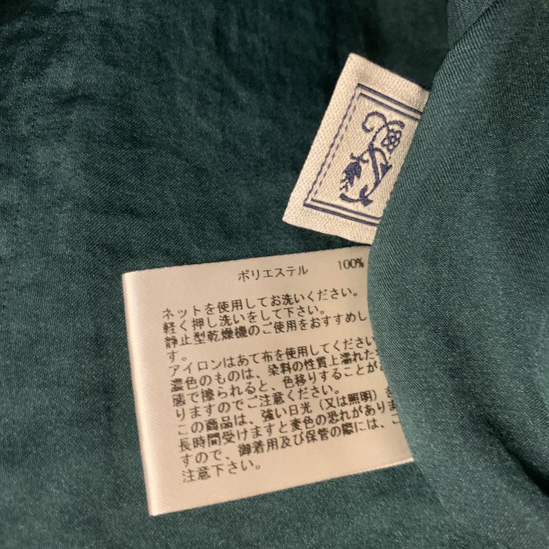 シードレイク Seadrake シャツ、ブラウス 長袖 36 無地 緑 / グリーン / レディース USED 古着 中古 10014602