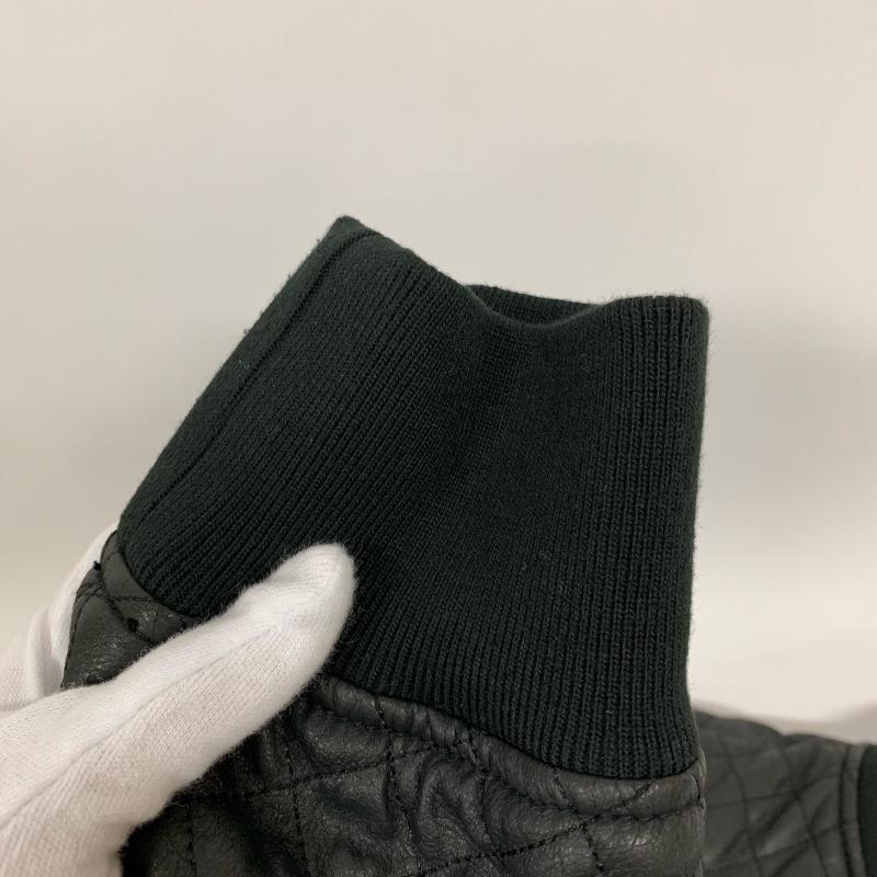 ビーシービージーマックスアズリア BCBGMAXAZRIA ジャケット、上着 ジャンパー、ブルゾン キルティング 合皮 フェイクレザー S 無地 X 黒 / ブラック / レディース USED 古着 中古 10014630