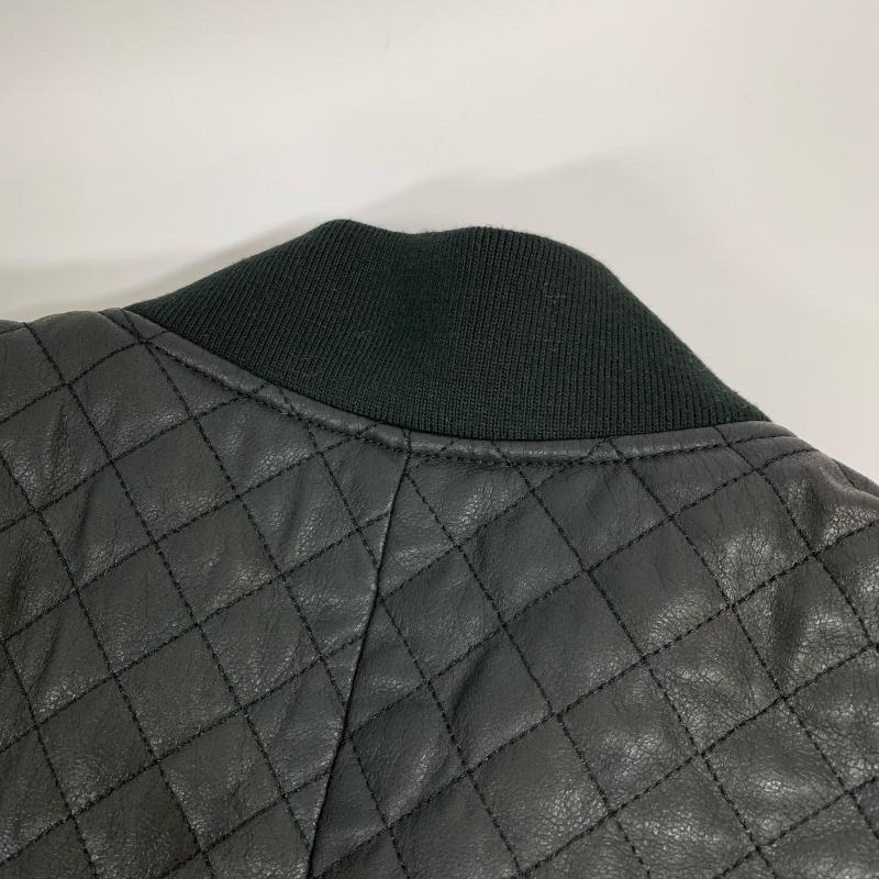 ビーシービージーマックスアズリア BCBGMAXAZRIA ジャケット、上着 ジャンパー、ブルゾン キルティング 合皮 フェイクレザー S 無地 X 黒 / ブラック / レディース USED 古着 中古 10014630