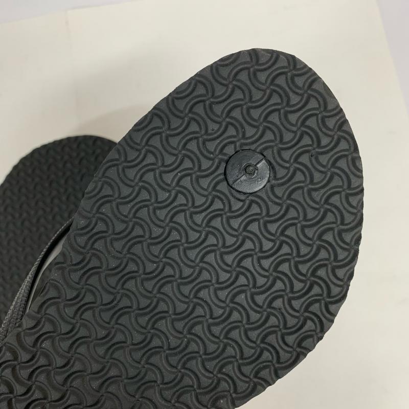セオリー theory シューズ シューズ ビーチサンダル 無地 X ロゴ、文字 黒 / ブラック / レディース USED 古着 中古 10014632