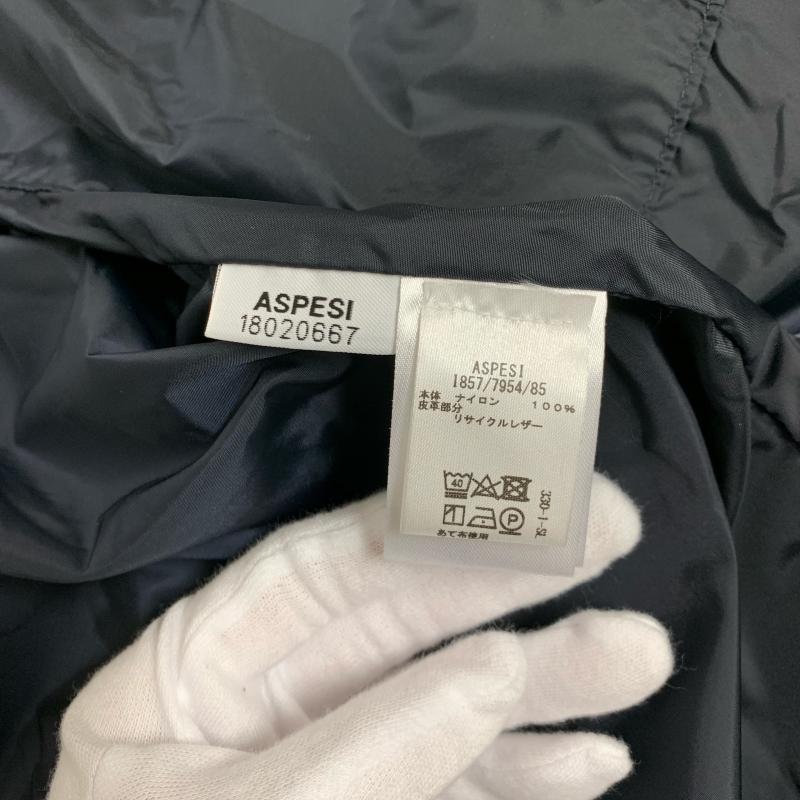 アスペジ ASPESI コート トレンチコート 無地 黒 / ブラック / レディース USED 古着 中古 10014640