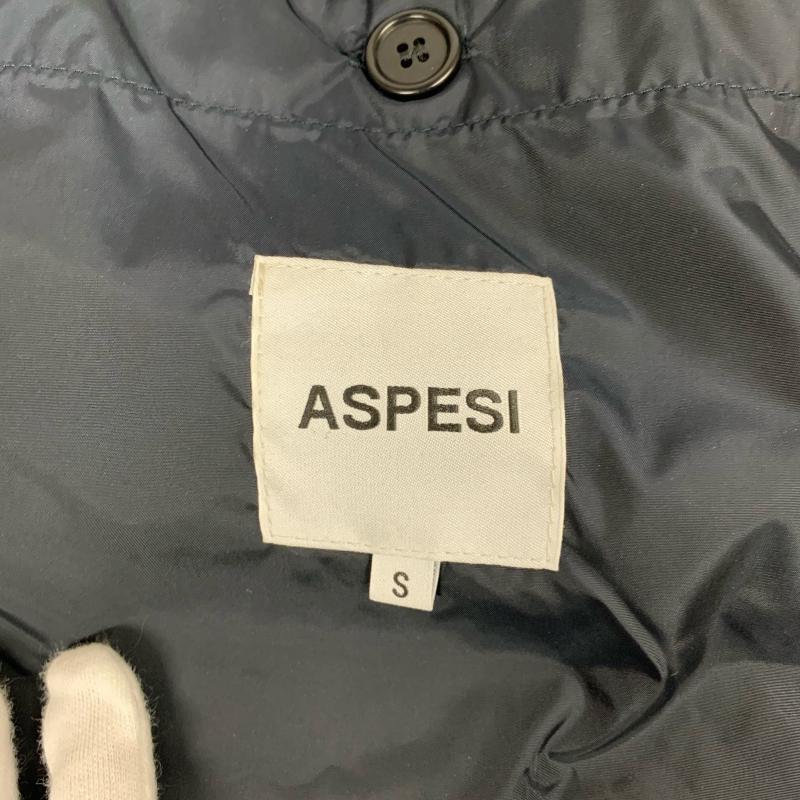 アスペジ ASPESI コート トレンチコート 無地 黒 / ブラック / レディース USED 古着 中古 10014640