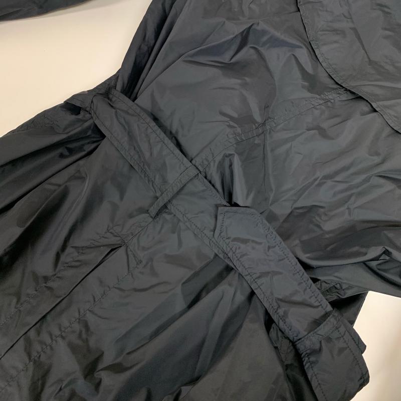 アスペジ ASPESI コート トレンチコート 無地 黒 / ブラック / レディース USED 古着 中古 10014640