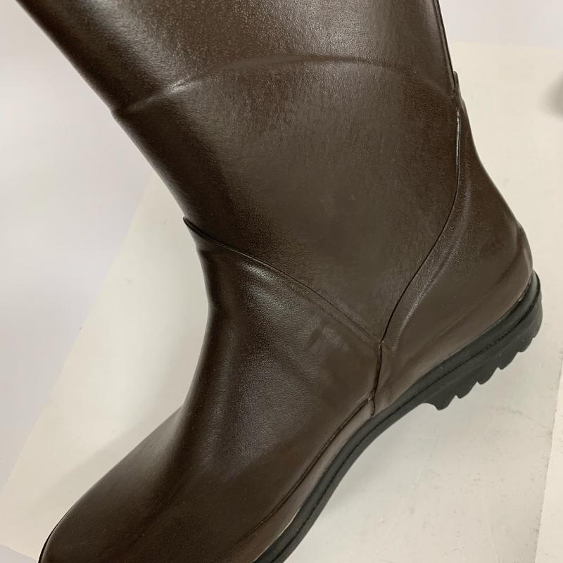 エーグル AIGLE 長靴、レインシューズ 長靴、レインシューズ 無地 X ロゴ、文字 茶 / ブラウン / レディース USED 古着 中古 10014652