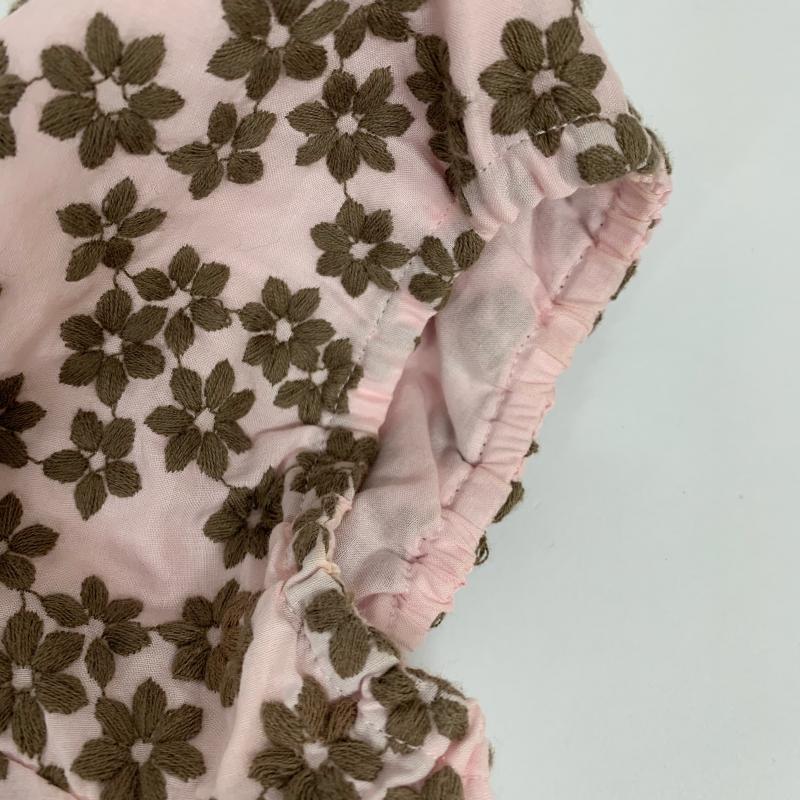 トッカ TOCCA ワンピース ひざ丈スカート 4 無地 X 総柄 X 花柄 X 刺繍 桃 / ピンク / X 茶 / ブラウン / レディース USED 古着 中古 10014664