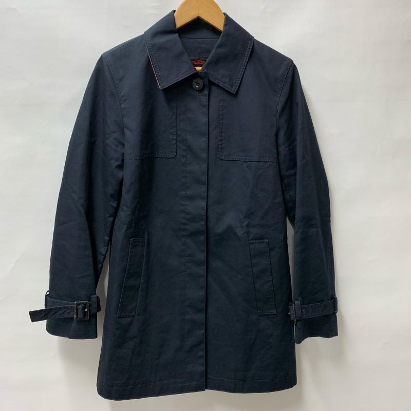 オールドイングランド OLD ENGLAND コート コート一般 38 無地 黒 / ブラック / X 橙 / オレンジ / レディース USED 古着 中古 10014688