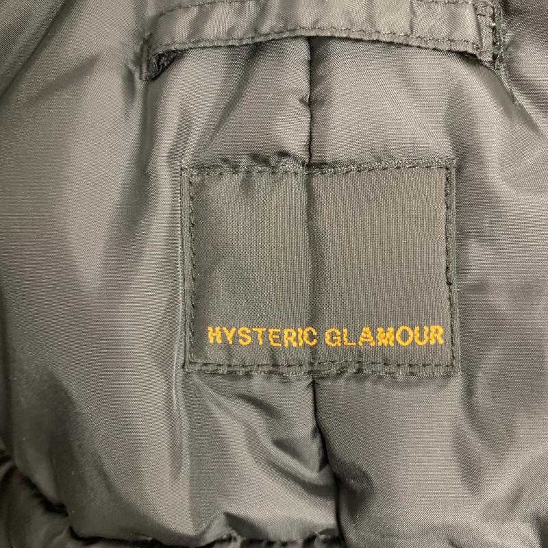 ヒステリックグラマー HYSTERIC GLAMOUR ジャケット、上着 ジャンパー、ブルゾン FREE 無地 X ロゴ、文字 黒 / ブラック / X 茶 / ブラウン / レディース USED 古着 中古 10014703