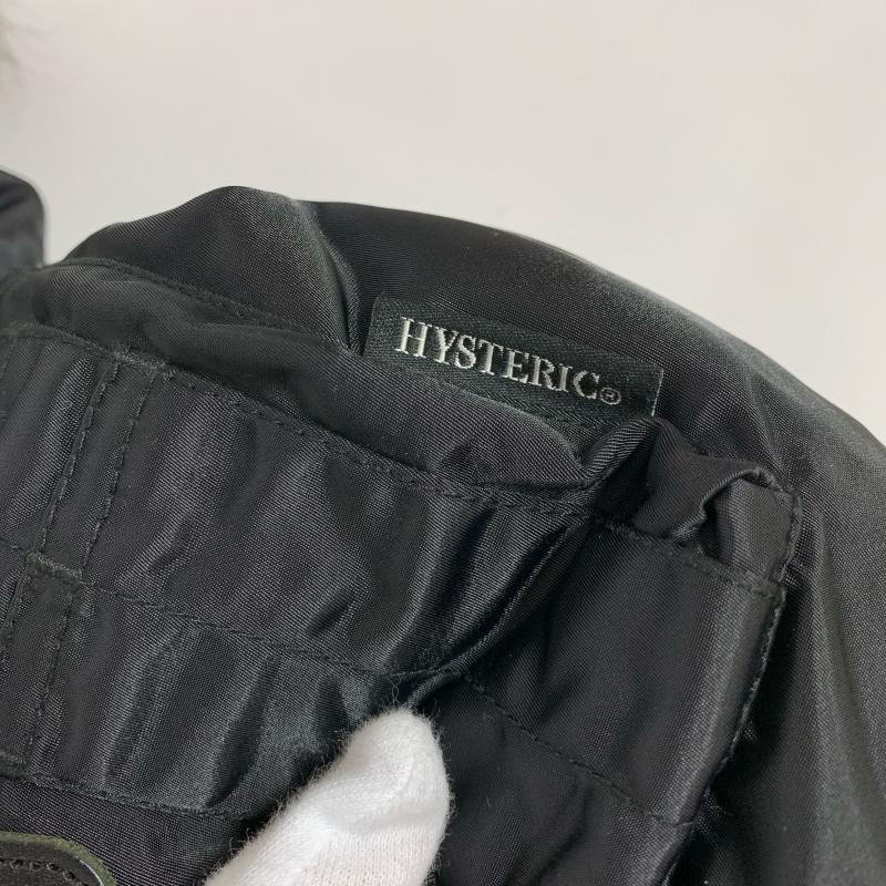ヒステリックグラマー HYSTERIC GLAMOUR ジャケット、上着 ジャンパー、ブルゾン FREE 無地 X ロゴ、文字 黒 / ブラック / X 茶 / ブラウン / レディース USED 古着 中古 10014703
