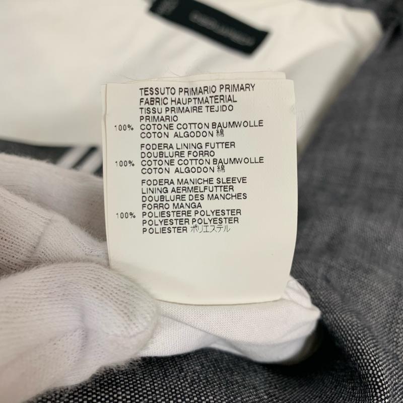 ディースクエアード DSQUARED2 ジャケット、上着 ジャケット、ブレザー 1B テーラードジャケット S71BN0400 44 無地 灰 / グレー / メンズ USED 古着 中古 10014725
