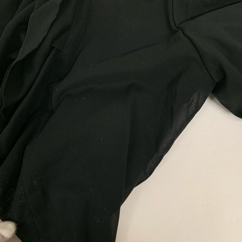 フォクシー FOXEY シャツ、ブラウス 半袖 22305 38 無地 黒 / ブラック / レディース USED 古着 中古 10014742