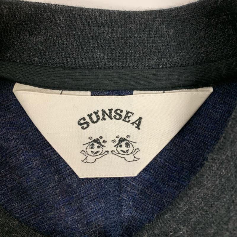 サンシー SUNSEA ニット、セーター 長袖 17A16 2 無地 X 紺 / ネイビー / X 黒 / ブラック / レディース USED 古着 中古 10014746