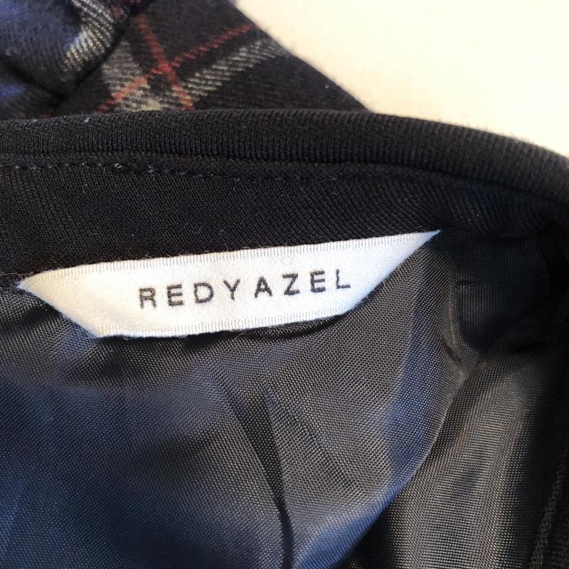 レディアゼル REDYAZEL シャツ、ブラウス 七分袖 S チェック 紺 / ネイビー / X 赤 / レッド / X 白 / ホワイト / レディース USED 古着 中古 10014851