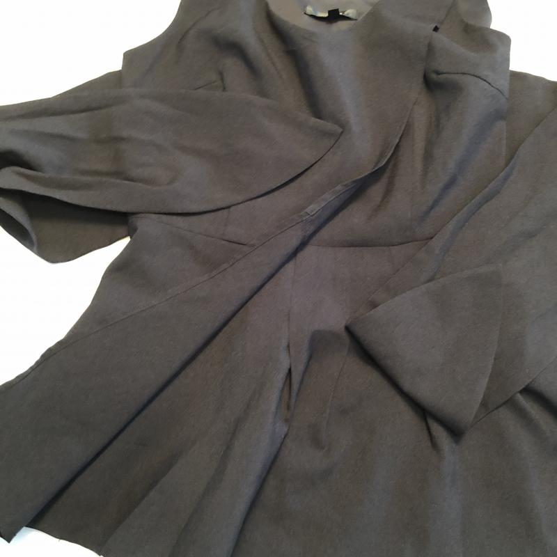 リエンダ rienda シャツ、ブラウス 半袖 ノースリーブ S 無地 黒 / ブラック / レディース USED 古着 中古 10014857