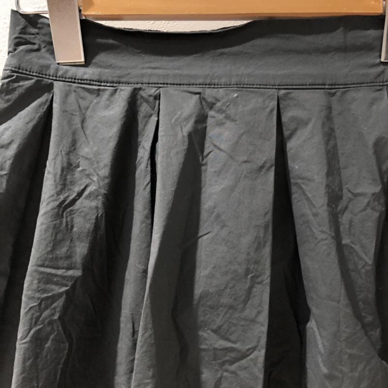 セシルマクビー CECIL McBEE スカート ひざ丈スカート M 無地 黒 / ブラック / レディース USED 古着 中古 10014866