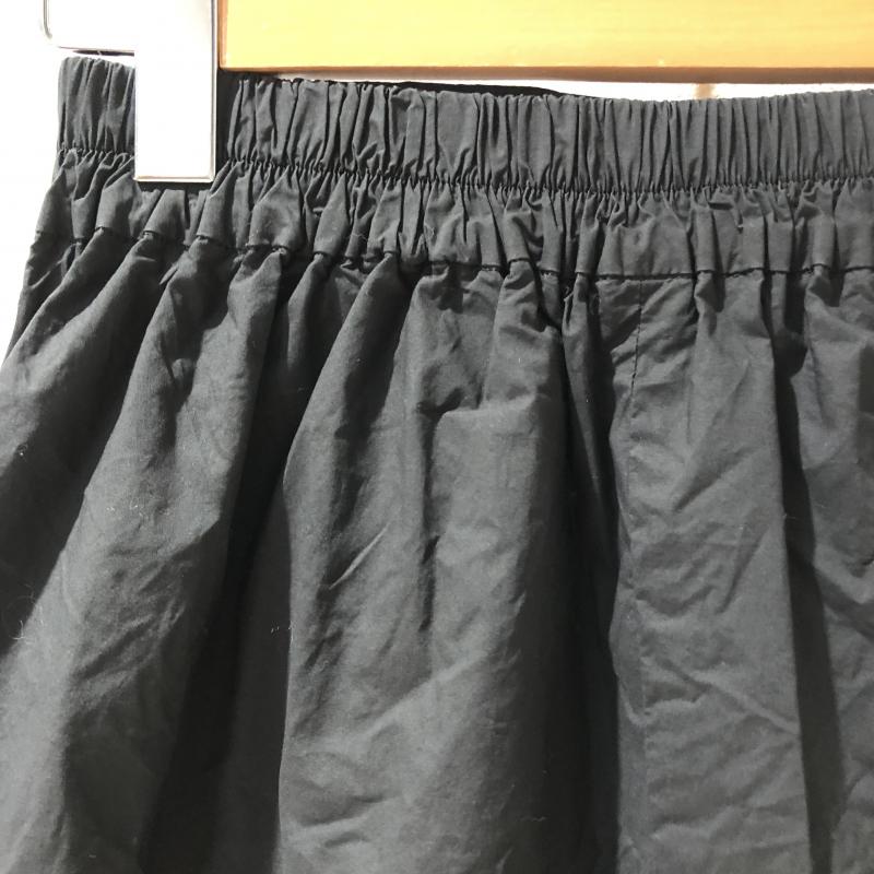 セシルマクビー CECIL McBEE スカート ひざ丈スカート M 無地 黒 / ブラック / レディース USED 古着 中古 10014866